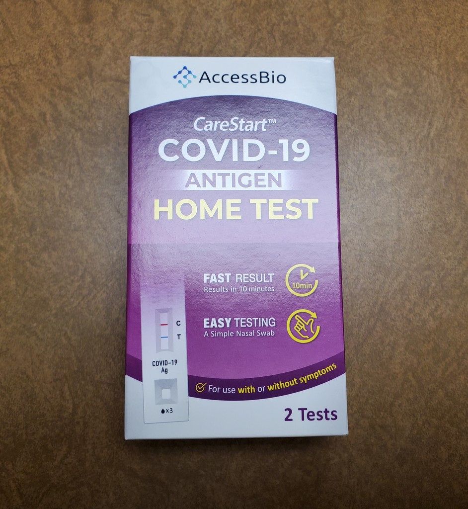 At-home COVID test